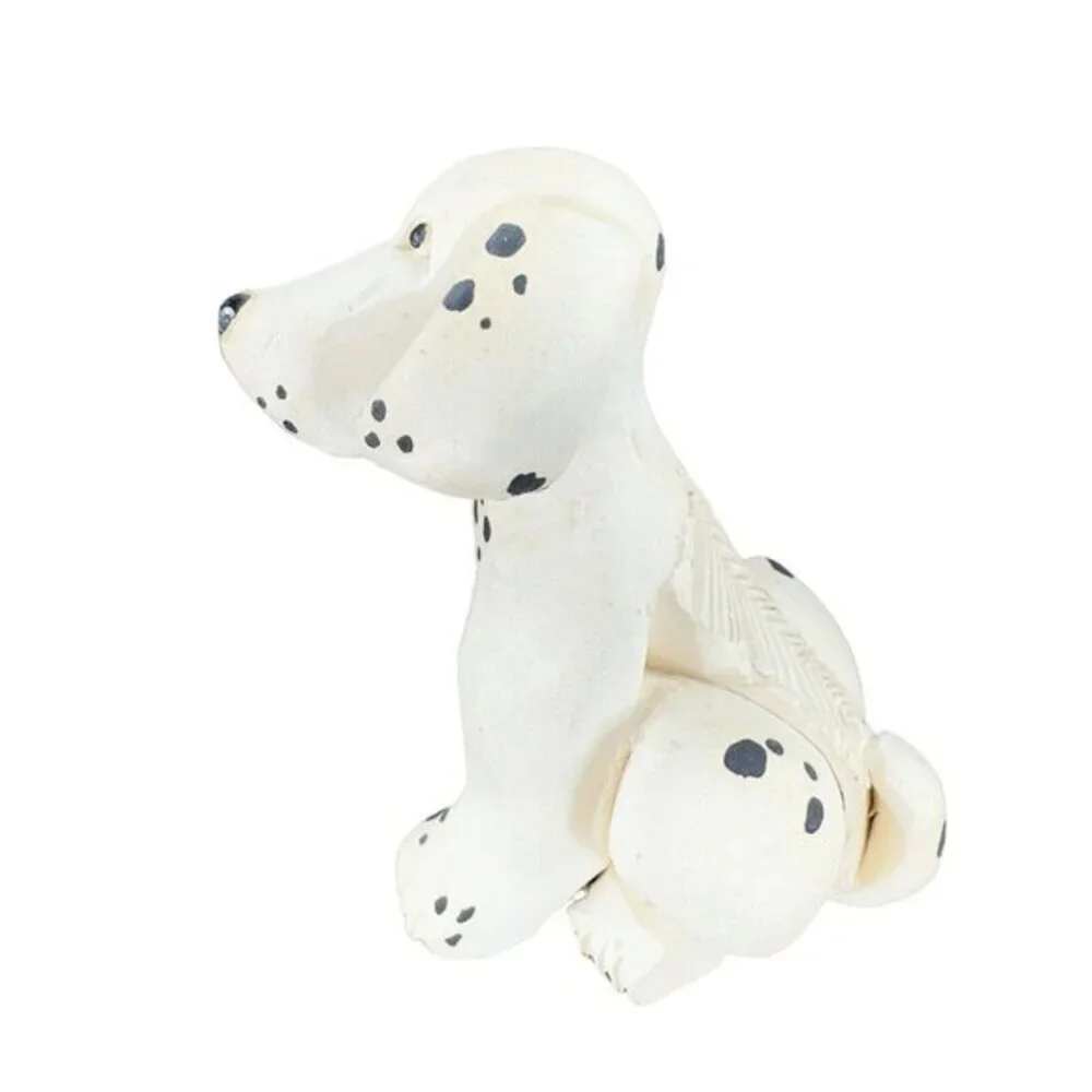 Artesania Rinconada Figurine Made In Uruguay Marked Whimsical Dalmatian Dog VTG‎